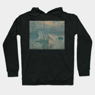 Sunrise (Marine) by Claude Monet Hoodie